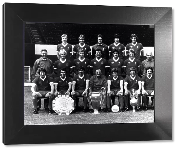 Liverpool football team for European Cup 1977