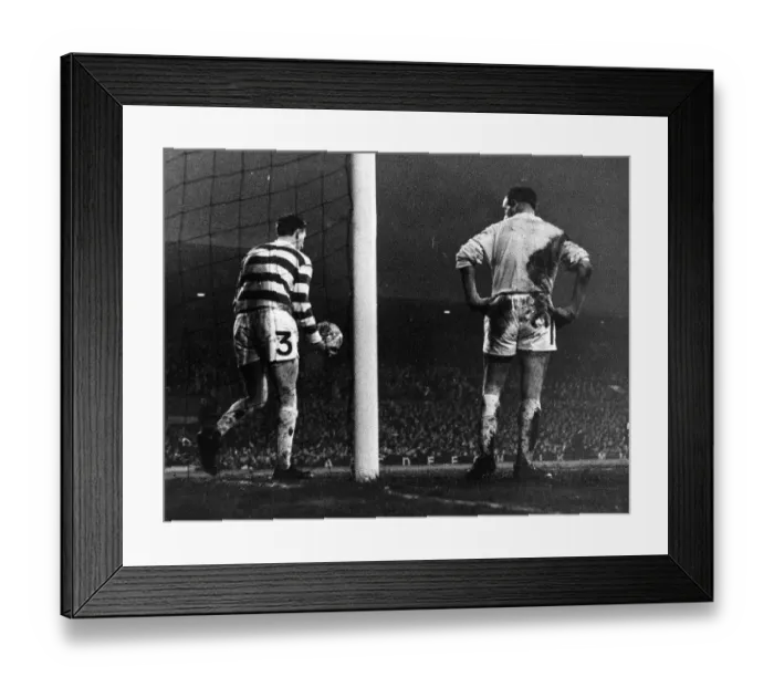 Framed Print : European Cup Winners Cup Semi Final Second Leg at Anfield April 1966 Liverpool 2 v
