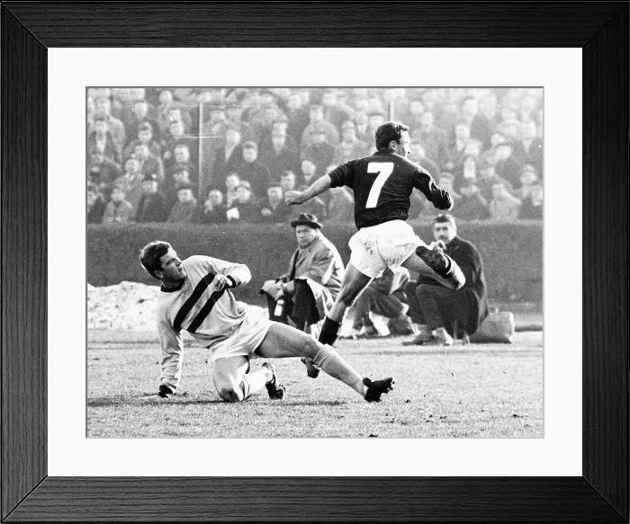 Framed Print : European Cup Winners Cup second Round Second Leg match December 1964 Sparta Prague