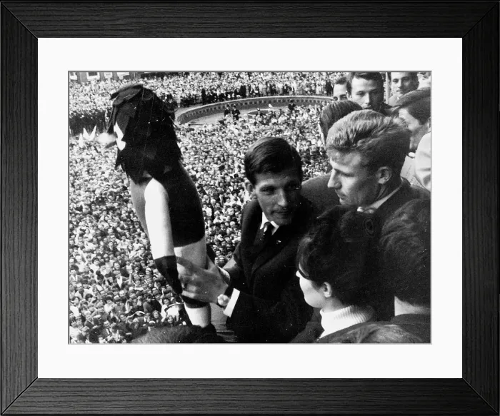 Framed Print : 1966 FA Cup Final at Wembley Stadium May 1966. Everton 3 v Sheffield Wednesday 2 Framed Print : 1966 FA Cup Final at Wembley Stadium May 1966. Everton 3 v Sheffield Wednesday 2