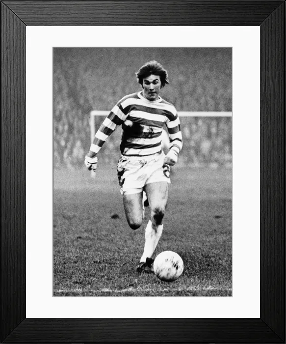 Framed Print : Kenny Dalglish footballer Celtic FC May 1972 Framed Print : Kenny Dalglish footballer Celtic FC May 1972
