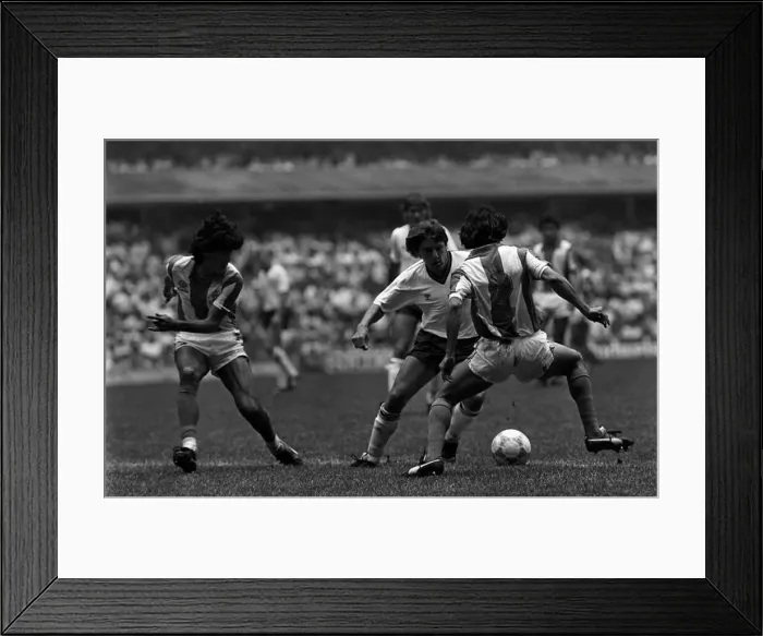 Framed Print : World Cup 1986 England 3 Paraguay 0 Juan Torales (2