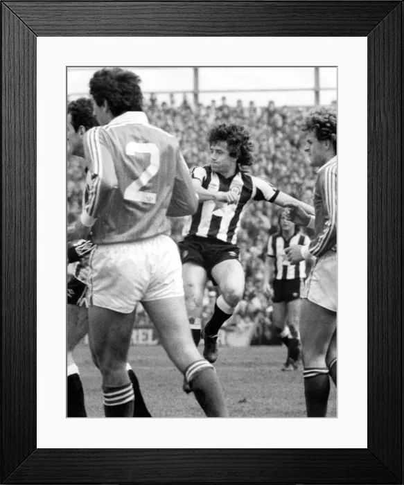 Framed Print : Kevin Keegan in action at St. Jamess Park Circa 1983 Framed Print : Kevin Keegan in action at St. Jamess Park Circa 1983
