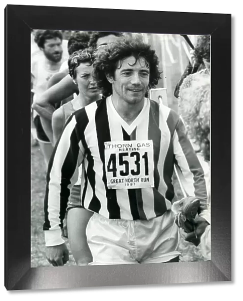 Kevin Keegan taking part in the Great North Run 1981