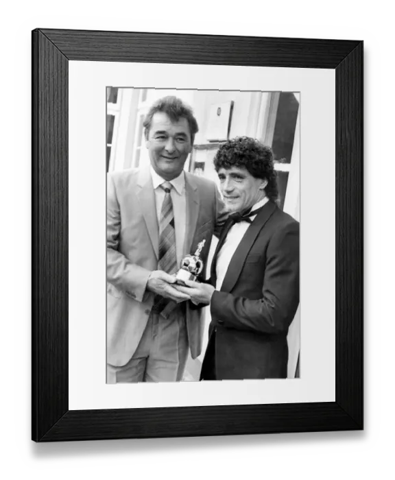 Framed Print : Newcastle United skipper Kevin Keegan received the North East Player of the Year Award Framed Print : Newcastle United skipper Kevin Keegan received the North East Player of the Year Award