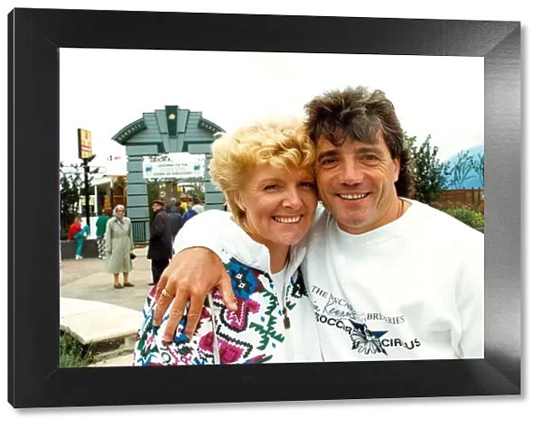 Kevin Keegan with his wife Jean