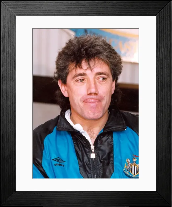 Framed Print : Newcastle United manager Kevin Keegan Framed Print : Newcastle United manager Kevin Keegan
