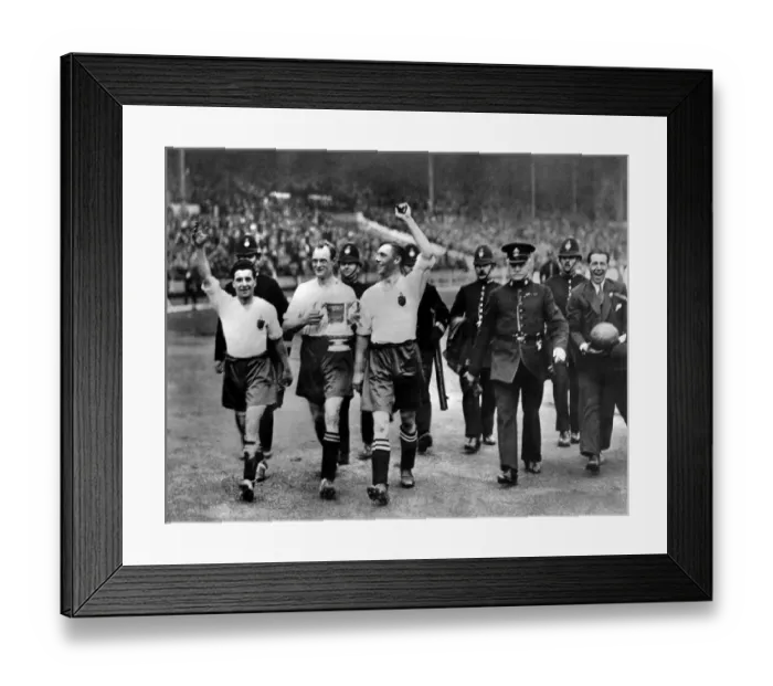 Framed Print : 1926 FA Cup final at Wembley Stadium Bolton Wanderers 1 v Manchester City 0 Framed Print : 1926 FA Cup final at Wembley Stadium Bolton Wanderers 1 v Manchester City 0