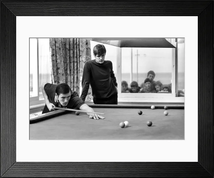 Framed Print : The Liverpool seaside retreat was supposed to be a secret - but these young fans were not Framed Print : The Liverpool seaside retreat was supposed to be a secret - but these young fans were not