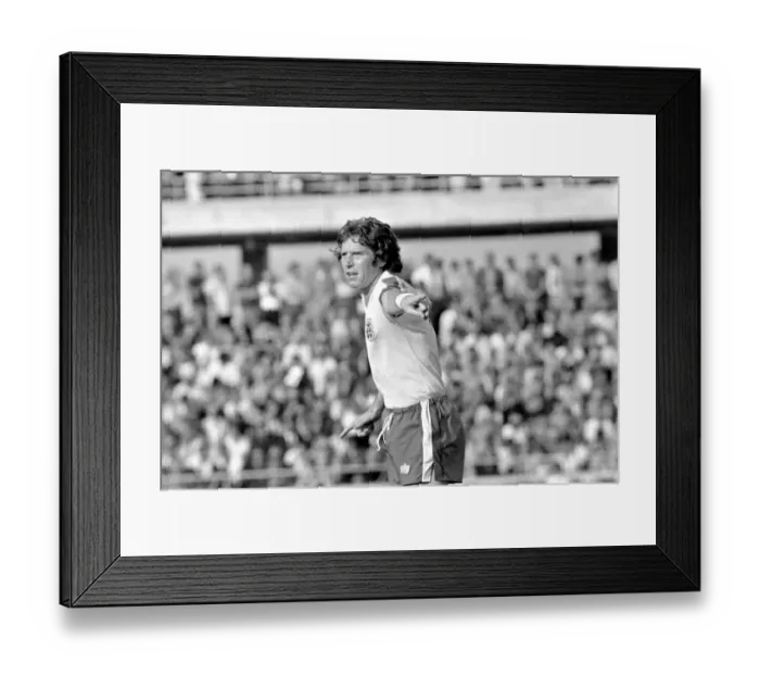Framed Print : European Championship Qualifying match in Limassol Cyprus 0 v England 1