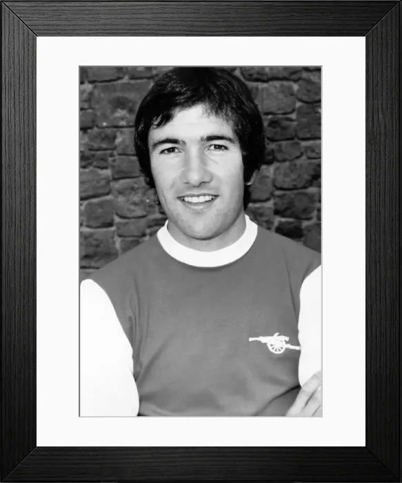 Framed Print : Arsenal footballer Jon Sammels. July 1970 Framed Print : Arsenal footballer Jon Sammels. July 1970