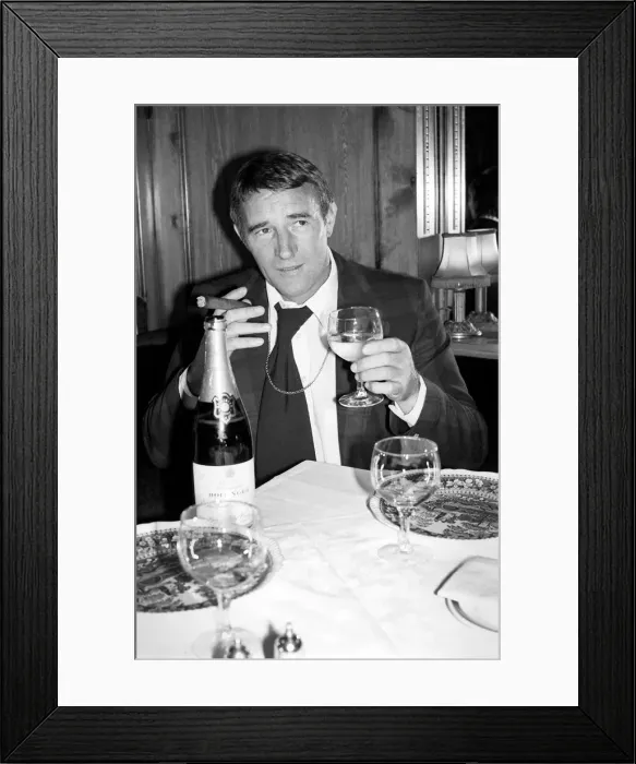 Framed Print : Ex Manager Crystal Palace F. C. Malcolm Allison. May 1976 Framed Print : Ex Manager Crystal Palace F. C. Malcolm Allison. May 1976