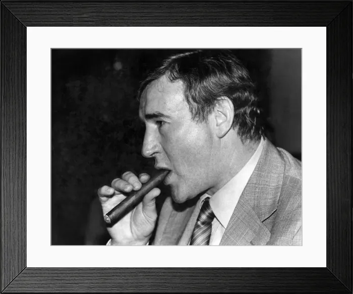 Framed Print : Soccer Manager Malcolm Allison. January 1981 P002881 Framed Print : Soccer Manager Malcolm Allison. January 1981 P002881