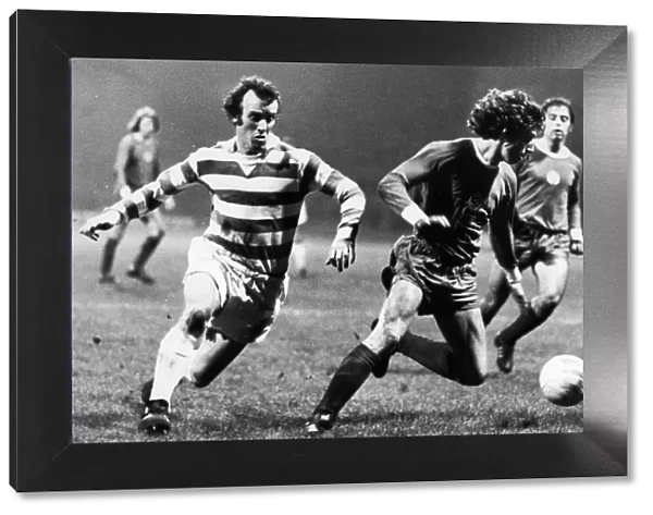European Cup Winners Cup Quarter Final First Leg at Park Head Match 1976 Celtic 1 v