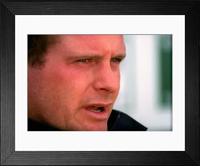 Framed Print : England footballer Paul Gascoigne arround the time he was dropped from Glenn Hoddle