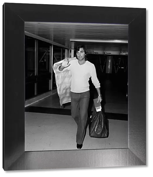 George Best at London Airport 1977