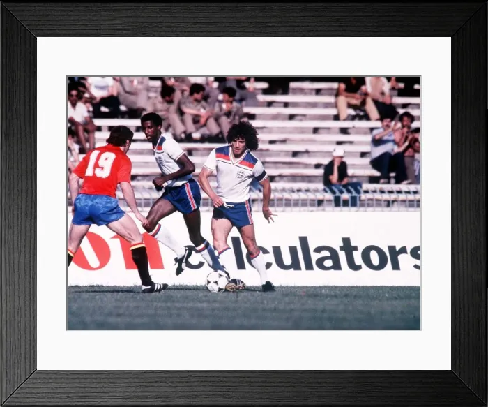 Framed Print : European Championship Finals Match at Stadio San Paolo in Naples, Italy