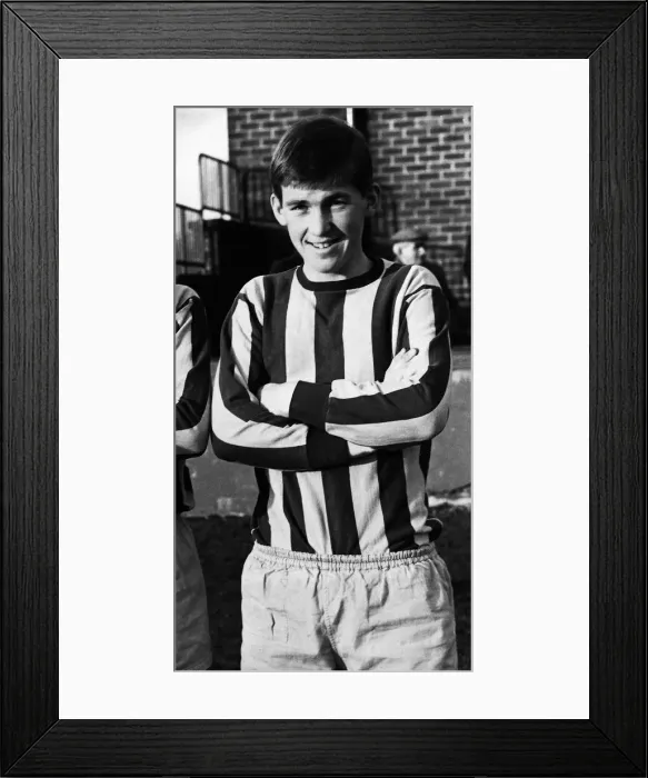 Framed Print : Liverpool Footballer and Manager Kenny Dalglish in his youth Circa 1970