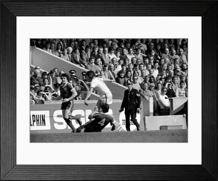 Framed Print : F. A Cup Semi Final - West Ham 1 v. Everton 1. April 1980 LF02-26-055