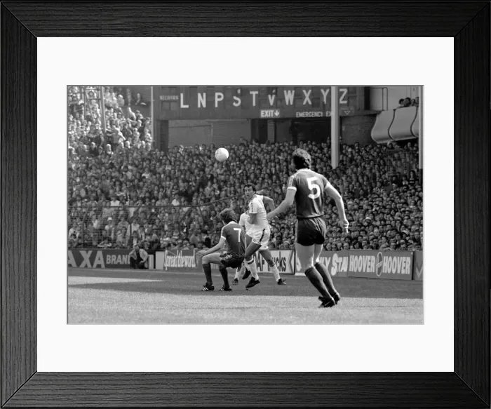 Framed Print : F. A Cup Semi Final - West Ham 1 v. Everton 1. April 1980 LF02-26-003