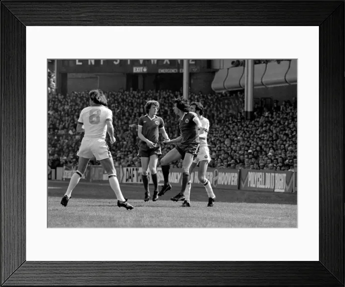 Framed Print : F.A Cup Semi Final - West Ham 1 v. Everton 1. April 1980 LF02-26-001 *** Local Caption
