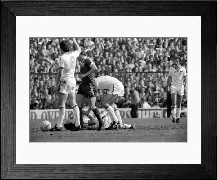 Framed Print : F.A Cup Semi Final - West Ham 1 v. Everton 1. April 1980 LF02-26-065 *** Local Caption