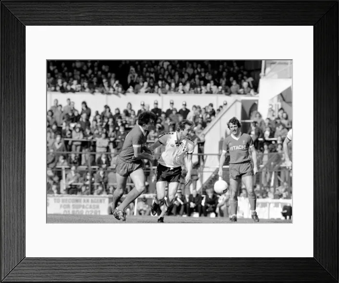 Framed Print : Tottenham Hotspur 2 v. Liverpool 0. March 1980 LF02-18-021 Local Caption Division Framed Print : Tottenham Hotspur 2 v. Liverpool 0. March 1980 LF02-18-021 Local Caption Division