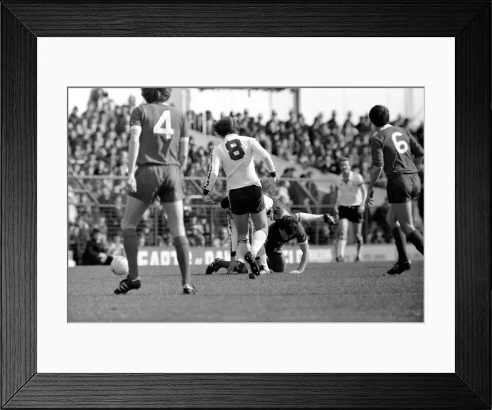 Framed Print : Tottenham Hotspur 2 v. Liverpool 0. March 1980 LF02-18-137 Local Caption Division Framed Print : Tottenham Hotspur 2 v. Liverpool 0. March 1980 LF02-18-137 Local Caption Division