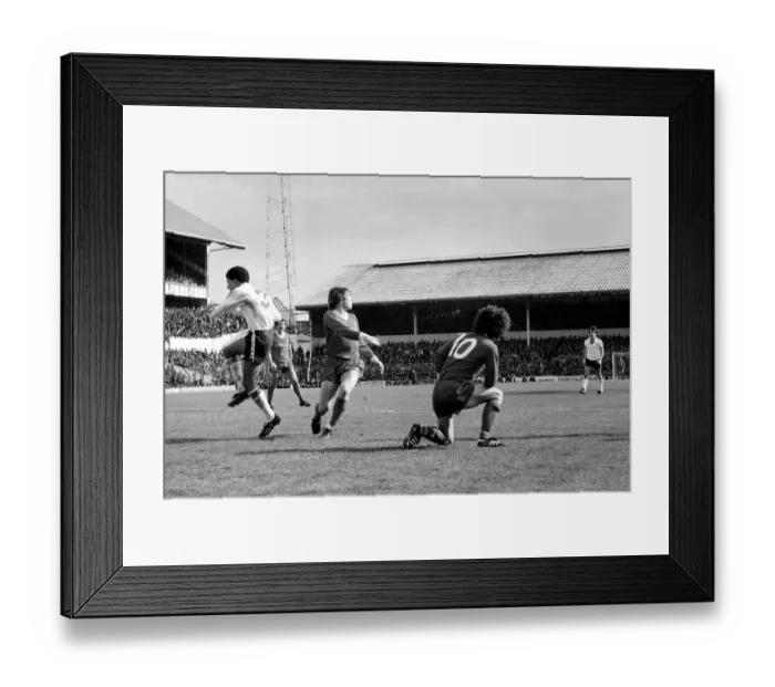 Framed Print : Tottenham Hotspur 2 v. Liverpool 0. March 1980 LF02-18-041 Local Caption Division Framed Print : Tottenham Hotspur 2 v. Liverpool 0. March 1980 LF02-18-041 Local Caption Division