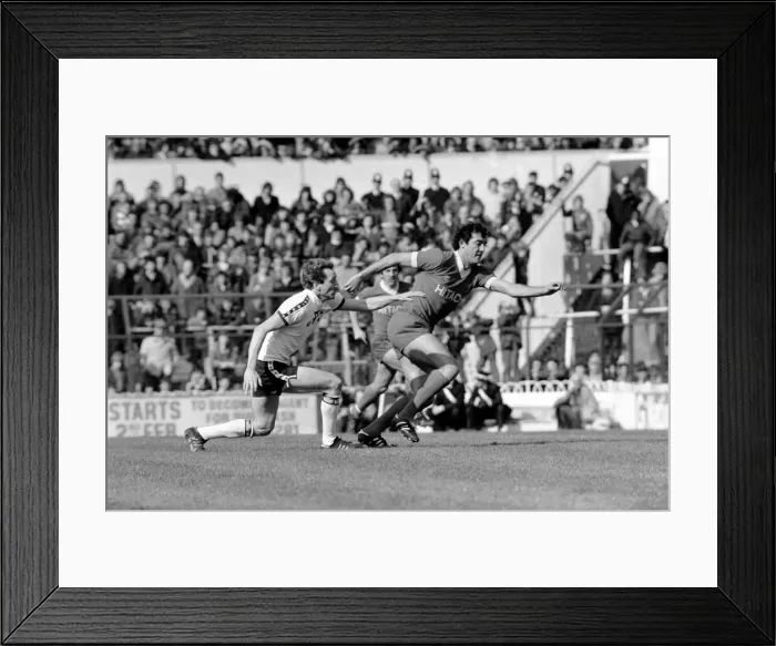 Framed Print : Tottenham Hotspur 2 v. Liverpool 0. March 1980 LF02-18-142 Local Caption Division Framed Print : Tottenham Hotspur 2 v. Liverpool 0. March 1980 LF02-18-142 Local Caption Division