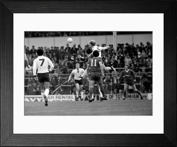 Framed Print : Tottenham Hotspur 2 v. Liverpool 0. March 1980 LF02-18-110 Local Caption Division Framed Print : Tottenham Hotspur 2 v. Liverpool 0. March 1980 LF02-18-110 Local Caption Division