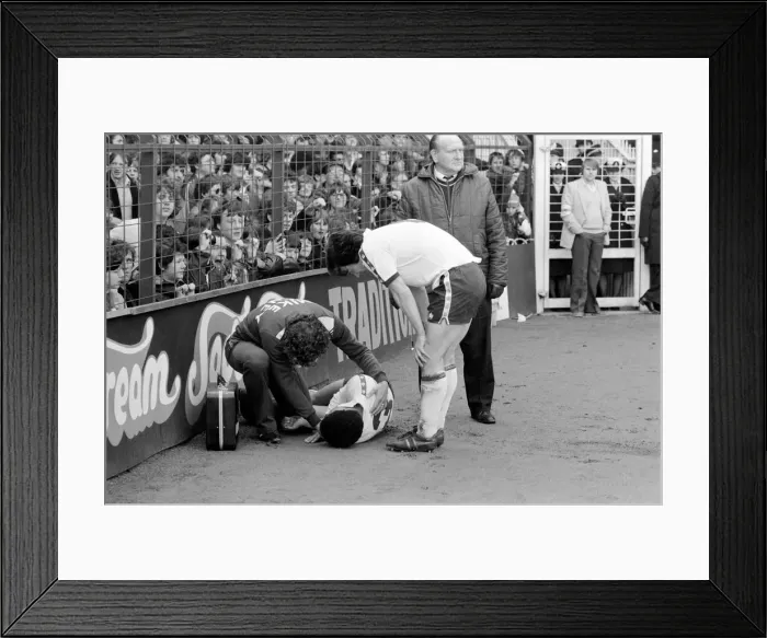Framed Print : Tottenham Hotspur 2 v. Liverpool 0. March 1980 LF02-18-129 Framed Print : Tottenham Hotspur 2 v. Liverpool 0. March 1980 LF02-18-129