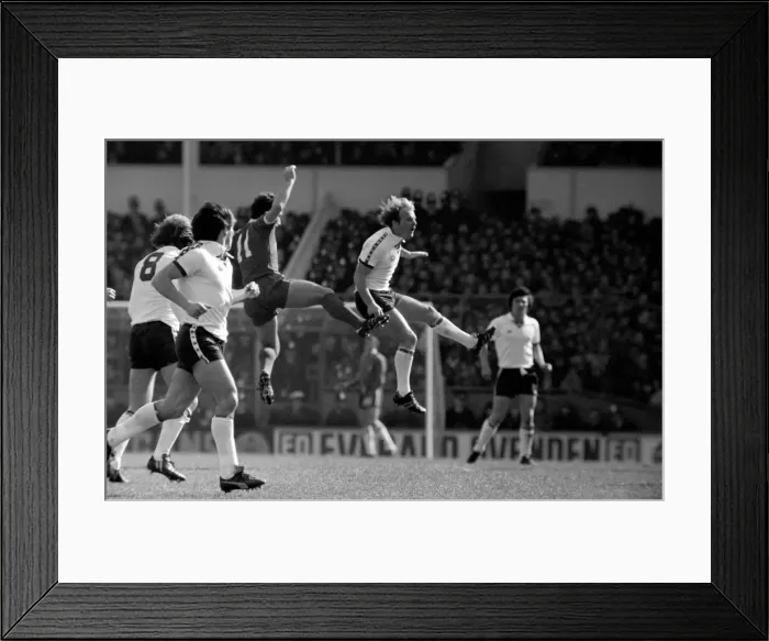 Framed Print : Tottenham Hotspur 2 v. Liverpool 0. March 1980 LF02-18-119 Local Caption Division