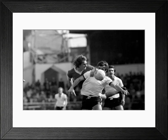 Framed Print : Tottenham Hotspur 2 v. Liverpool 0. March 1980 LF02-18-092 Local Caption Division Framed Print : Tottenham Hotspur 2 v. Liverpool 0. March 1980 LF02-18-092 Local Caption Division