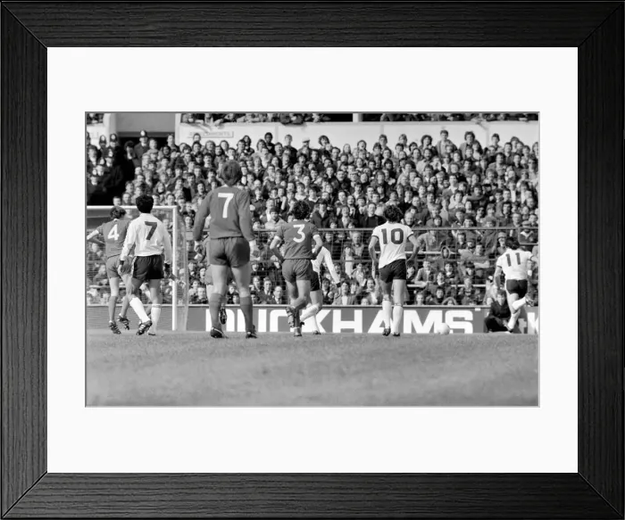 Framed Print : Tottenham Hotspur 2 v. Liverpool 0. March 1980 LF02-18-071 Local Caption Division Framed Print : Tottenham Hotspur 2 v. Liverpool 0. March 1980 LF02-18-071 Local Caption Division