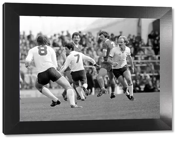 Tottenham Hotspur 2 v. Liverpool 0. March 1980 LF02-18-058 Local Caption Division