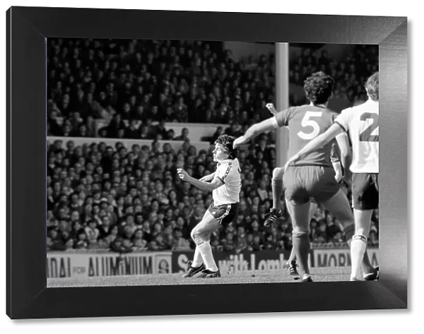 Tottenham Hotspur 2 v. Liverpool 0. March 1980 LF02-18-001 Local Caption Division