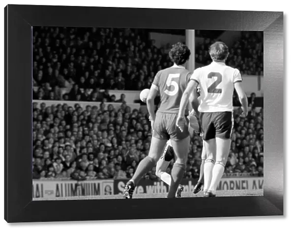 Tottenham Hotspur 2 v. Liverpool 0. March 1980 LF02-18-002 Local Caption Division