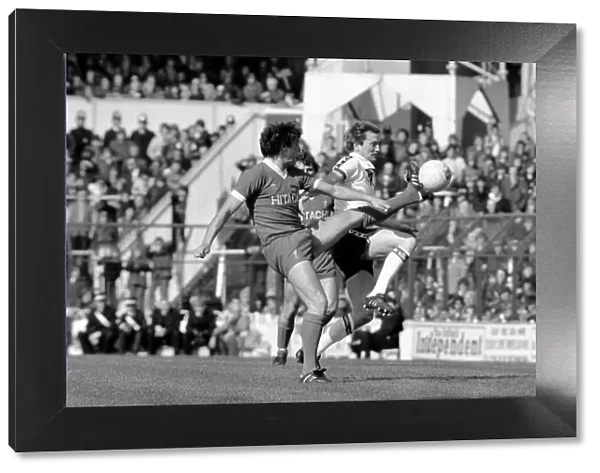 Tottenham Hotspur 2 v. Liverpool 0. March 1980 LF02-18-004 Local Caption Division