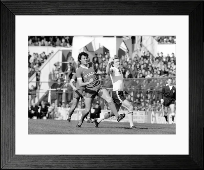 Framed Print : Tottenham Hotspur 2 v. Liverpool 0. March 1980 LF02-18-003 Local Caption Division Framed Print : Tottenham Hotspur 2 v. Liverpool 0. March 1980 LF02-18-003 Local Caption Division