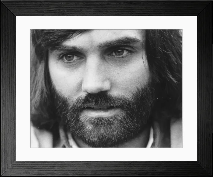 Framed Print : George Best is reflective mood May 1974 Framed Print : George Best is reflective mood May 1974