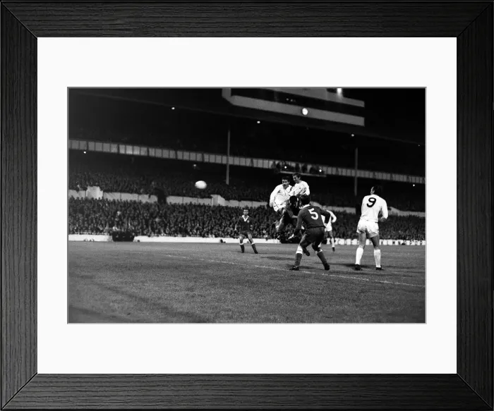 Framed Print : Tottenham Hotspurs V Hajduk Split, Sept 1967 European Cup Winners Cup Framed Print : Tottenham Hotspurs V Hajduk Split, Sept 1967 European Cup Winners Cup