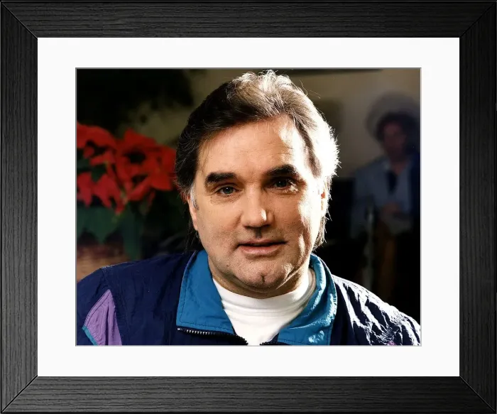Framed Print : George Best Footballer clean shaven january 1992 Framed Print : George Best Footballer clean shaven january 1992