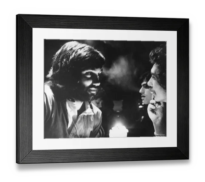 Framed Print : George Best the night club owner relaxing in the smokey atmosphere of his club May Framed Print : George Best the night club owner relaxing in the smokey atmosphere of his club May