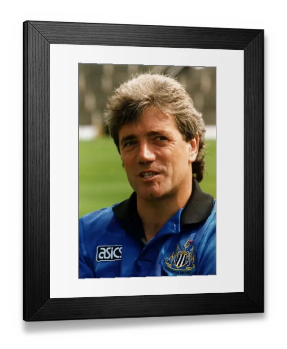 Framed Print : Newcastle United manager Kevin Keegan August 1993