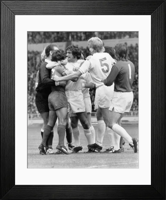 Framed Print : FA Charity Shield at Wembley Stadium August 1974 Liverpool Framed Print : FA Charity Shield at Wembley Stadium August 1974 Liverpool