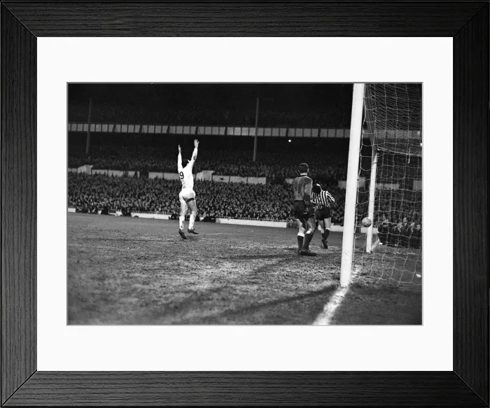 Framed Print : FA Cup Third Round Match between Millwall and Tottenham Hotspur January 1967 Spurs Framed Print : FA Cup Third Round Match between Millwall and Tottenham Hotspur January 1967 Spurs