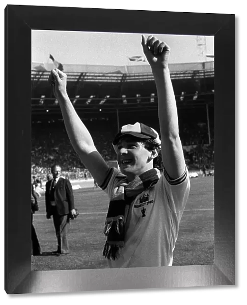 Seventeen years old Paul Allen after his Wembley debut in the FA Cup Final 1980