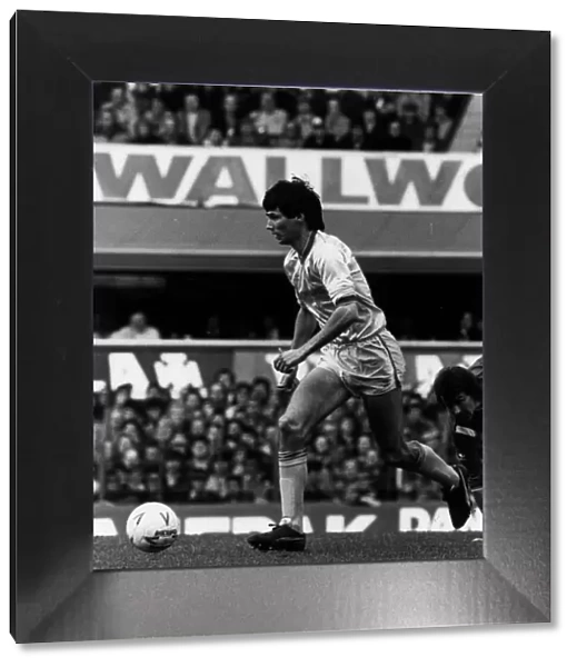Liverpools Alan Hansen playing in the FA Cup semi final v Manchester United at