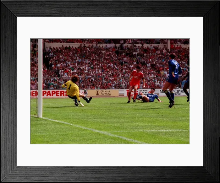 Framed Print : 1988 FA Cup Final at Wembley. Wimbledon 1 v Liverpool 0 May 1988 Wimbledon Framed Print : 1988 FA Cup Final at Wembley. Wimbledon 1 v Liverpool 0 May 1988 Wimbledon